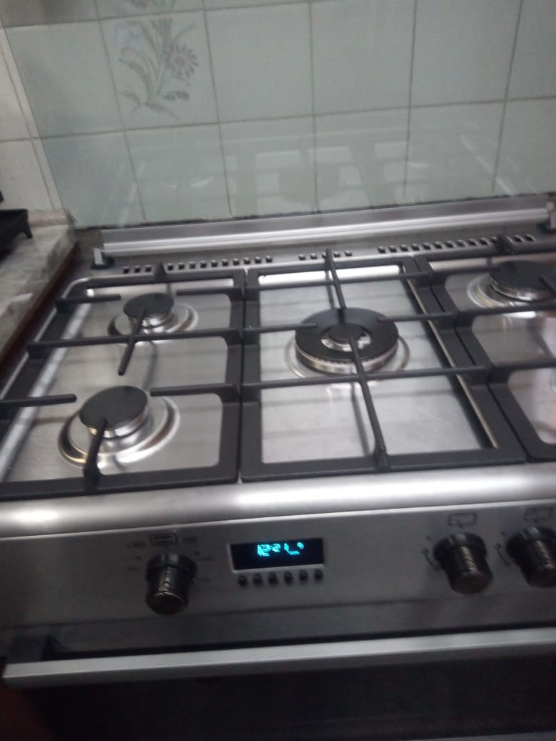 Gas stove installation